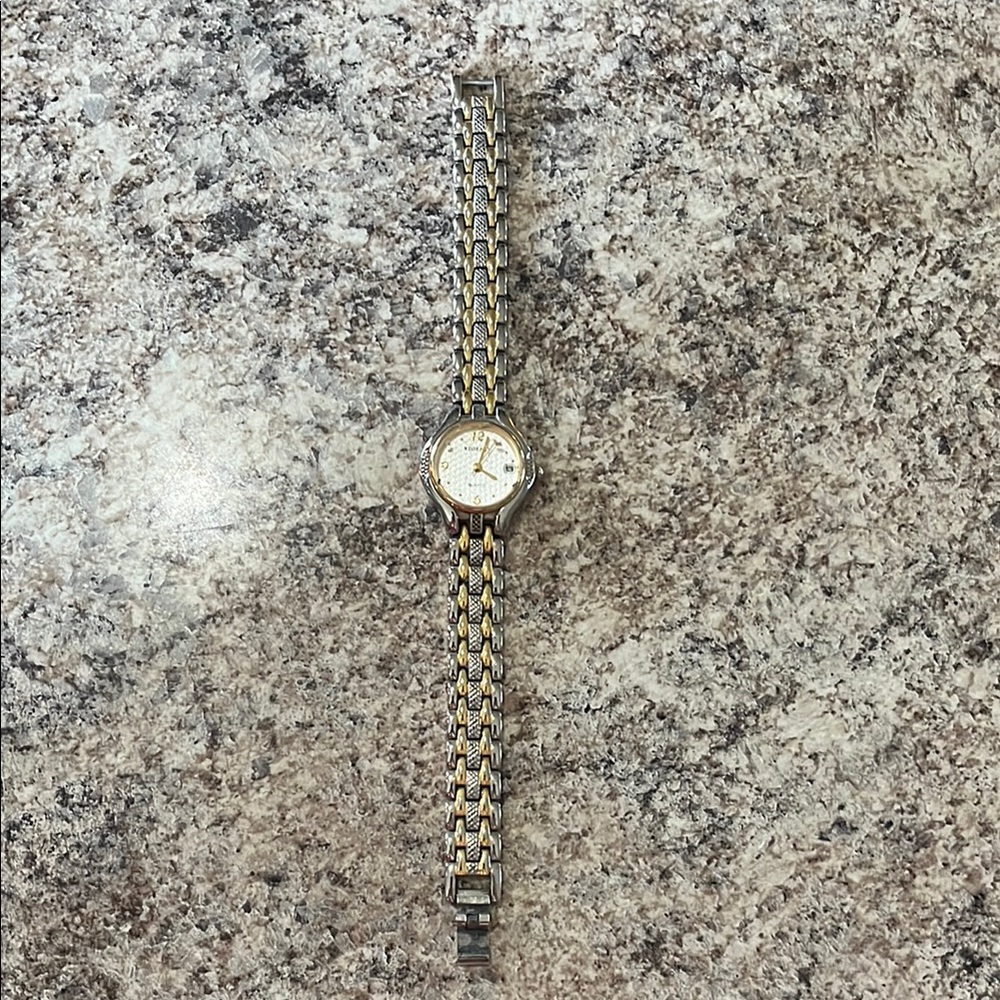 Elegant Two-Tone Women's Watch